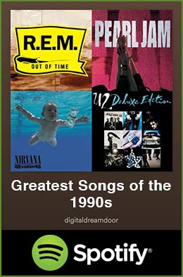 Greatest songs of the 1990s spotify link image