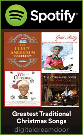 DigitalDreamDoor Traditional Christmas Songs playlist on Spotify