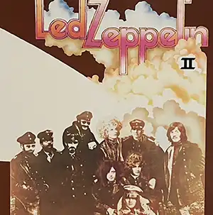 Led Zeppelin II album cover