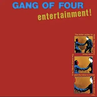 album cover Entertainment! by Gang of Four