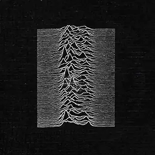 album cover Unknown Pleasures by Joy Division