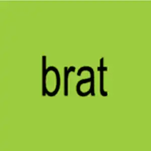 Brat album cover