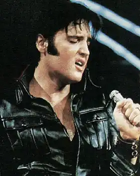 Elvis Presley singing