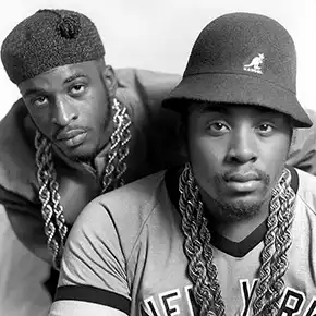 Rap musical duo Eric B. and Rakim