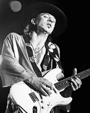 Blues Guitarist Stevie Ray Vaughan