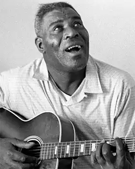 Blues music singer/guitarist Howlin' Wolf