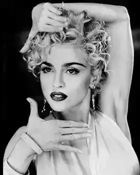 Pop singer Madonna