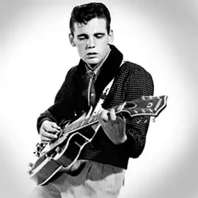 Duane Eddy with guitar