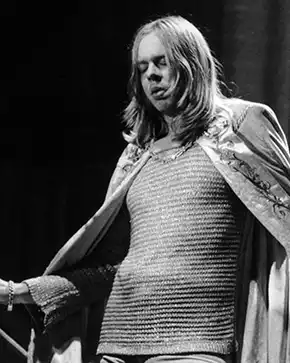 Rock music keyboardist Rick Wakeman