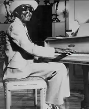 Rock music pianist Professor Longhair