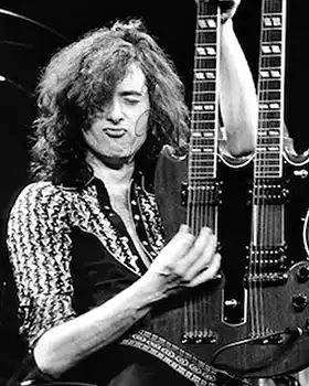 Led Zeppelin guitarist Jimmy Page