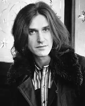 Ray Davies black and white portrait