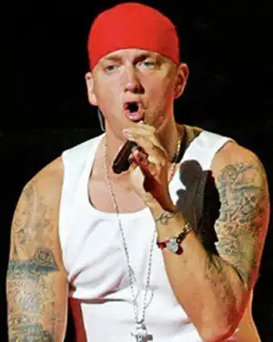 Rapper Eminem