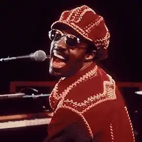 R&B singer Stevie Wonder