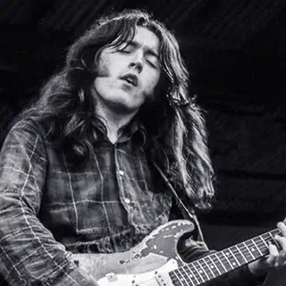 Irish Rock musician Rory Gallagher