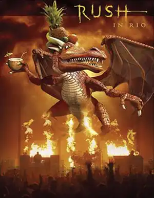 Rush in Rio concert DVD cover