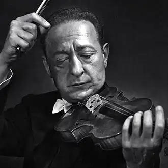 Classical Violinist Jascha Heifetz