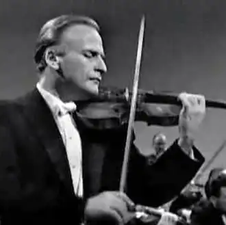 Classical Violinist Yehudi Menuhin