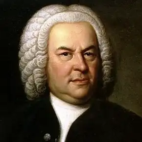 Classical music composer Johann Sebastian Bach