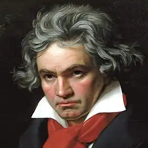 Classical music composer Ludwig van Beethoven