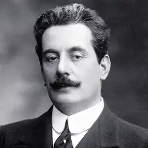 Classical opera composer Giacomo Puccini