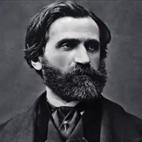 Classical music composer Giuseppe Verdi