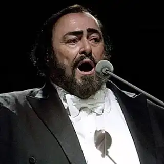 Opera Singer Luciano Pavarotti