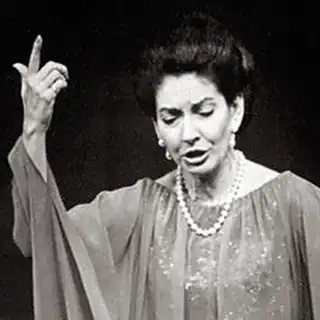 Opera Singer Maria Callas