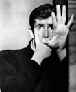 Anthony Perkins as Norman Bates in Psycho