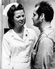 Louise Fletcher as Nurse Ratched in One Flew Over The Cuckoo's Nest