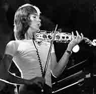 Violinist Eddie Jobson