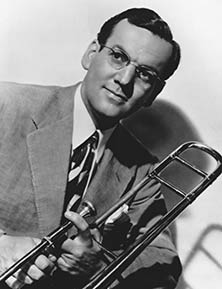 Jazz trombonist Glenn Miller