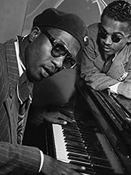 Jazz pianist Thelonius Monk