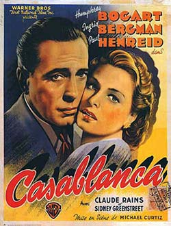 Casablanca movie poster