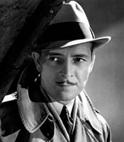 Actor Ronald Colman in the movie Bulldog Drummond