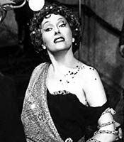 Actor Gloria Swanson in the movie Sunset Boulevard