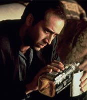 Actor Nicolas Cage in the movie Leaving Las Vegas