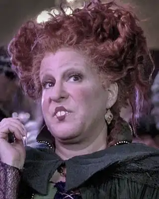 Comedic actress Bette Midler