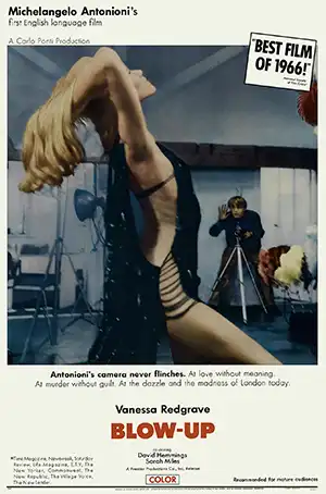 poster for the 1966 movie Blowup