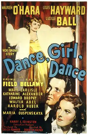 Poster for the movie Dance, Girl, Dance