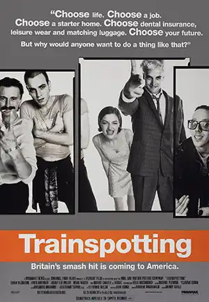 Poster for the movie Trainspotting