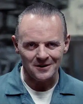 Anthony Hopkins as Dr. Hannibal Lecter in The Silence Of The Lambs