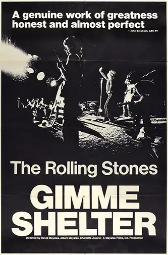 Gimme Shelter movie poster