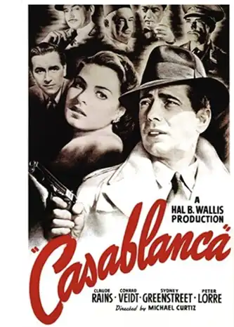 Casablanca movie poster