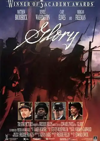 Glory - Civil War movie poster