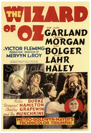 The Wizard of Oz movie poster