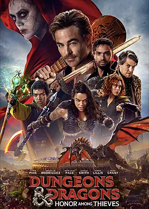 Dungeons and Dragons: Honor Among Thieves movie poster