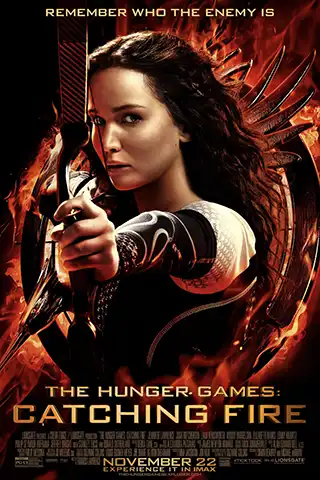 The Hunger Games: Catching Fire DVD cover