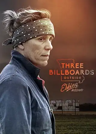 Poster for the movie Three Billboards Outside Ebbing, Missouri