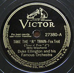 Take The A Train - victor record lable